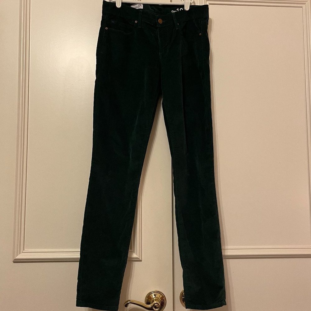 GAP Dark Green Corduroy Pants